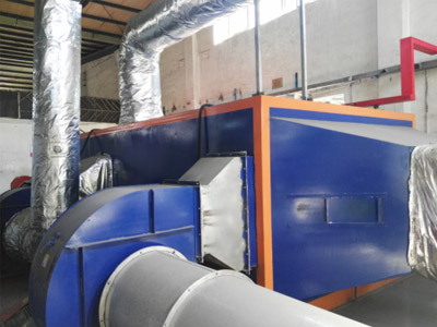 Waste gas incinerator, glass fiber mat glue drying supporting equipment